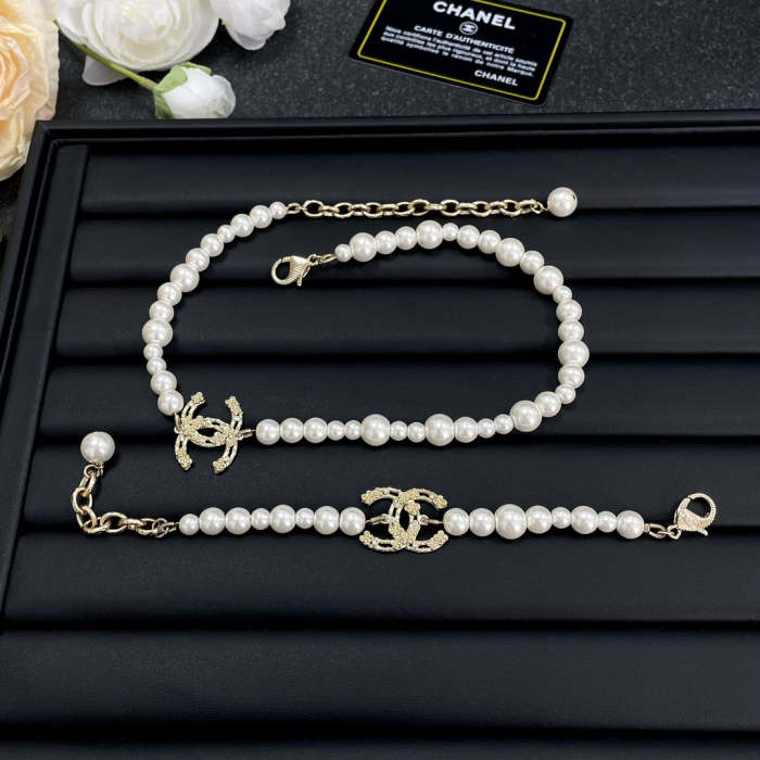 Necklace bracelet set jewelry,with box,  J35-120
