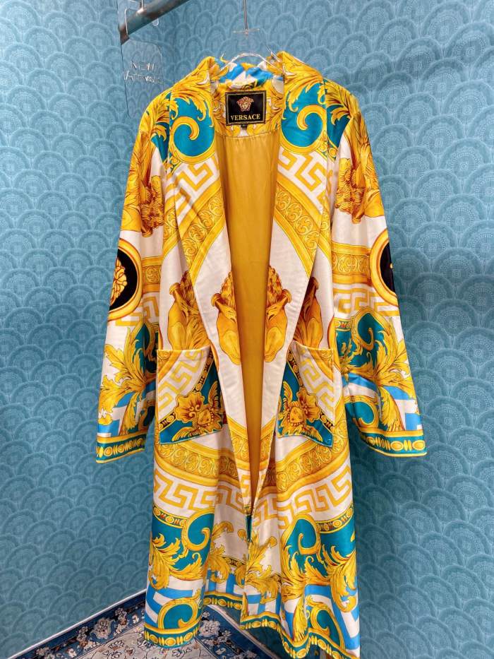 Cottton long bathrobe for men and women,  CL110-107