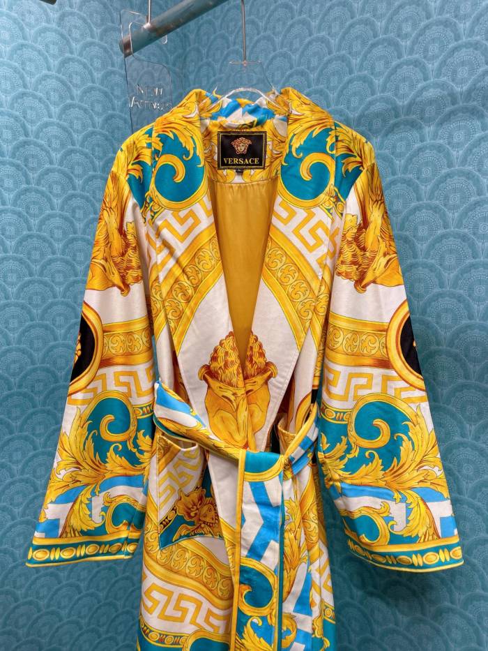 Cottton long bathrobe for men and women,  CL110-107