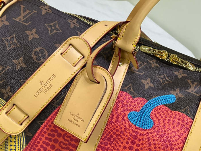 Keepall Leather  bag ,5A , size 45x27x20cm ,no box,  B110-142