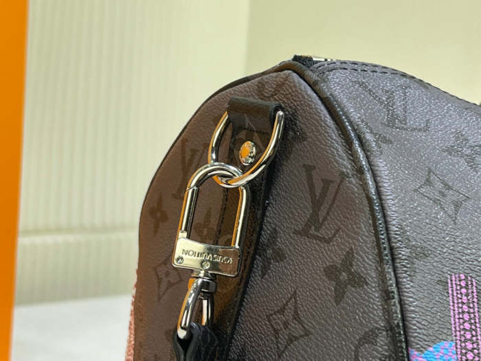 Keepall Leather  bag ,5A , size 45x27x20cm ,no box,  B110-141