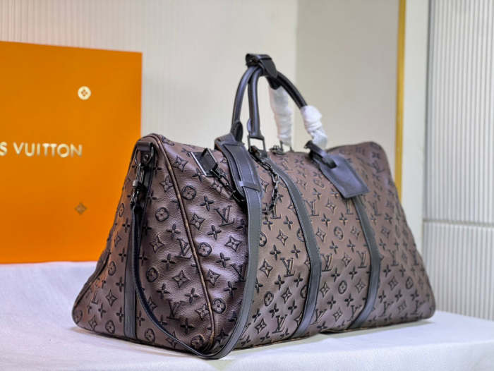 Keepall Leather  bag ,5A , size 50x29x23cm ,no box,  B130-54