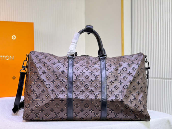 Keepall Leather  bag ,5A , size 50x29x23cm ,no box,  B130-54