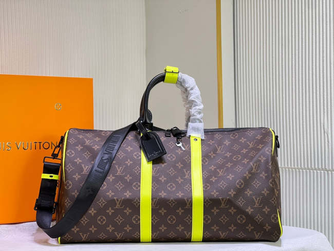 Keepall Leather  bag ,5A , size 50x29x23cm ,no box,  B110-138