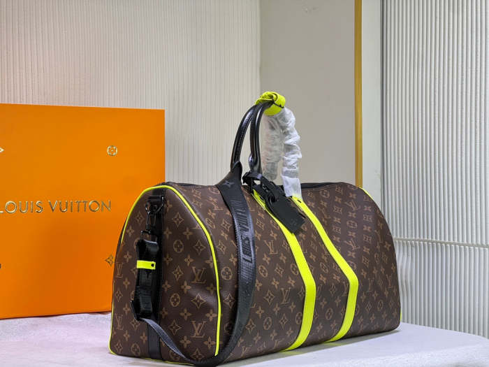 Keepall Leather  bag ,5A , size 50x29x23cm ,no box,  B110-138