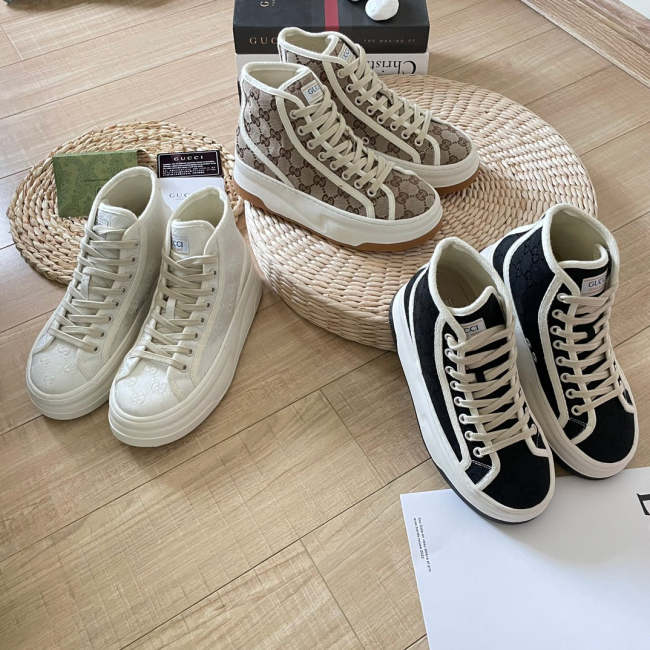 Women Platform canvas boot shoes, size 35-40, SS80-447-449