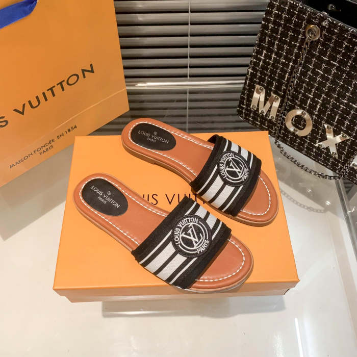 Women's flat slipper shoes, size 35-42, SS50-1387-1388