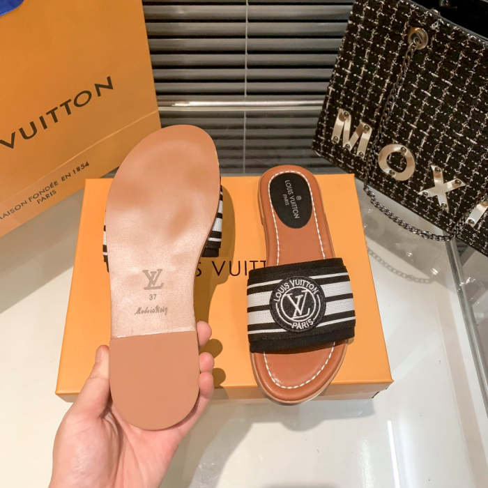 Women's flat slipper shoes, size 35-42, SS50-1387-1388