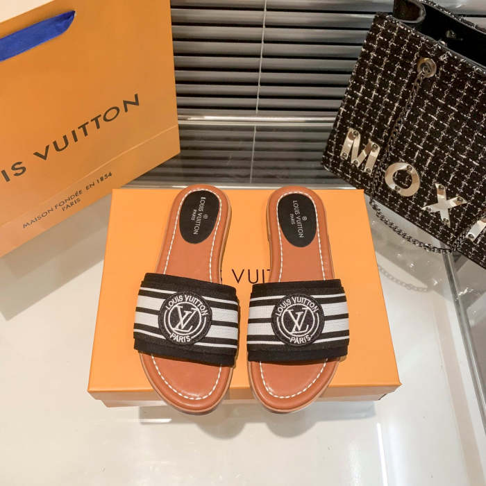 Women's flat slipper shoes, size 35-42, SS50-1387-1388