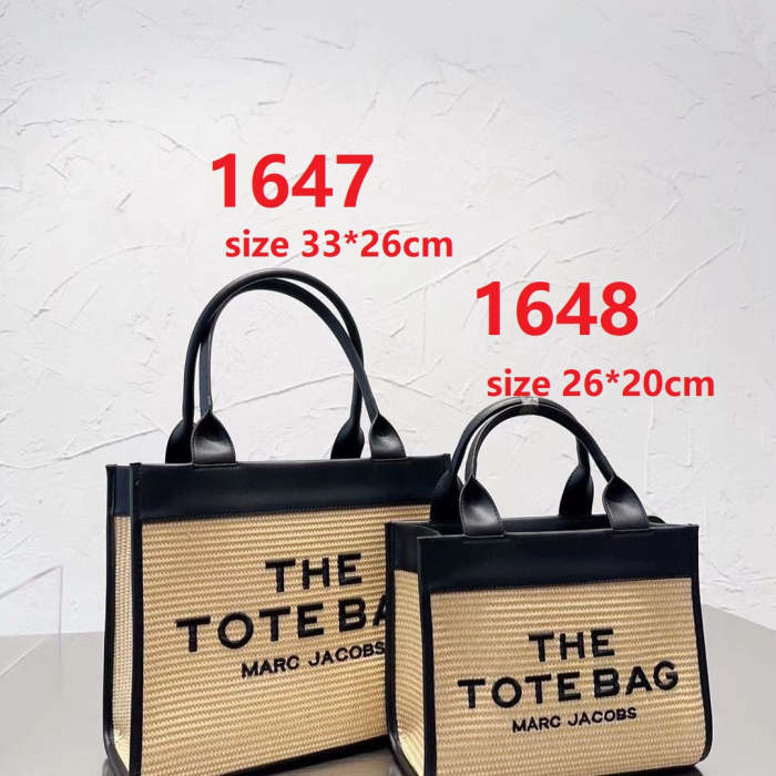Canvas and split leather bag ,4A ,no box,  B88-1645-1648