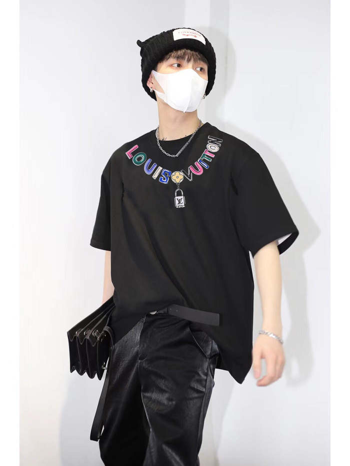Fashion cotton T shirt for men and women, CL25-991-992