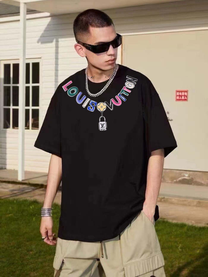 Fashion cotton T shirt for men and women, CL25-991-992