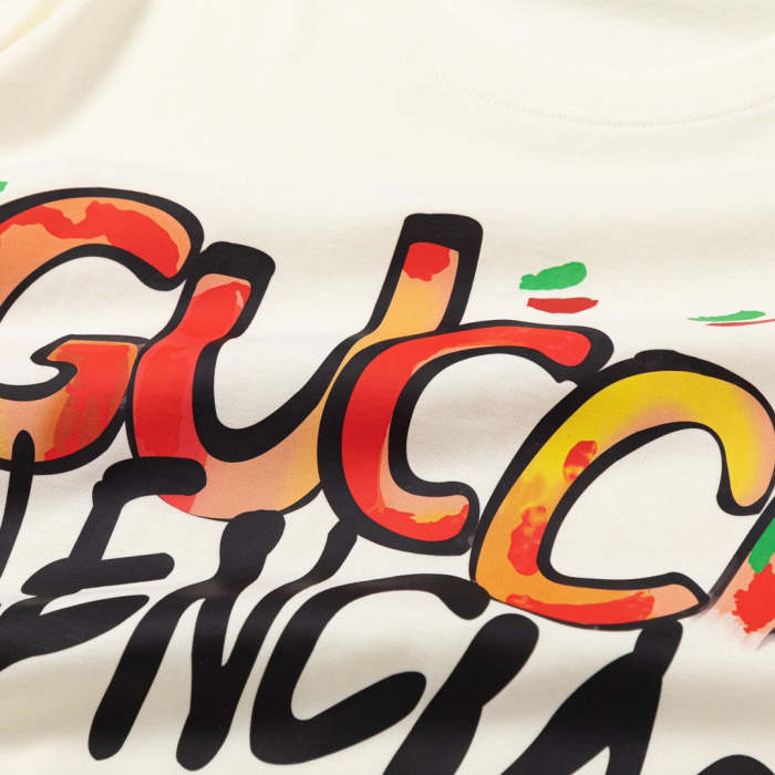 Fashion cotton T shirt for men and women, CL25-974-975