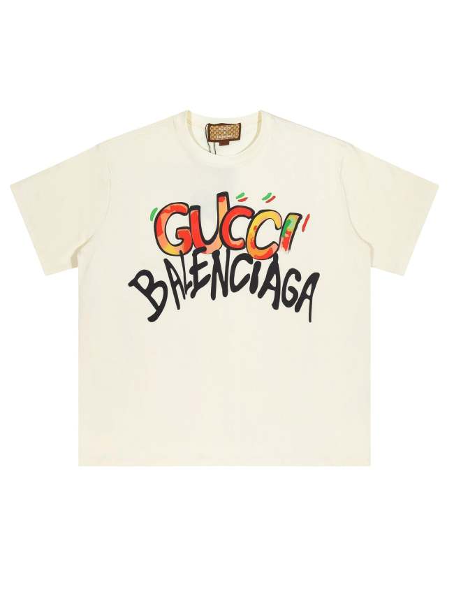 Fashion cotton T shirt for men and women, CL25-974-975