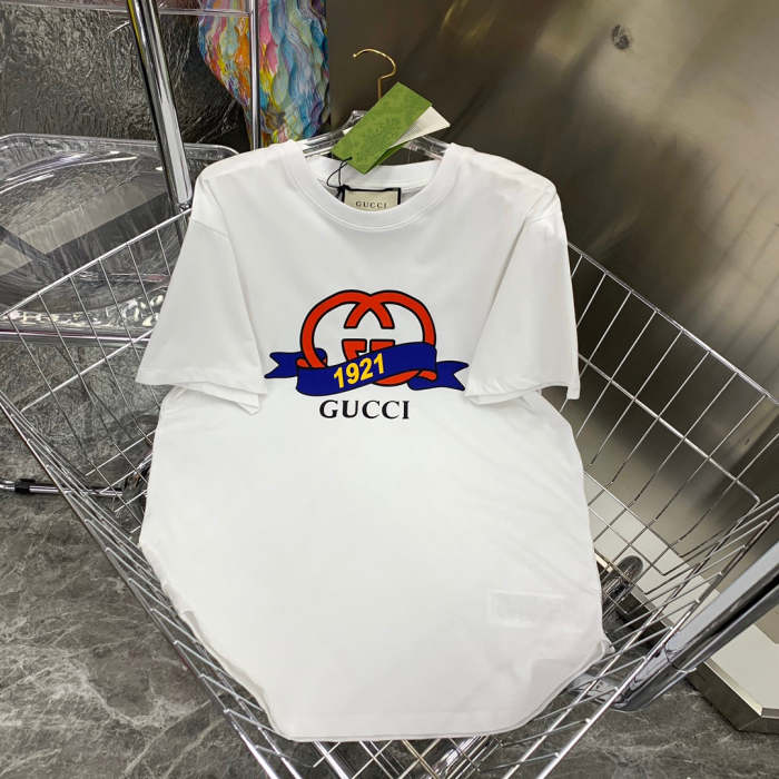Fashion cotton T shirt for men and women, CL25-987-988