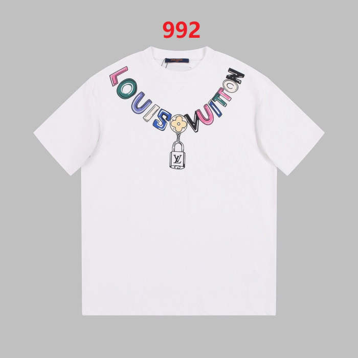 Fashion cotton T shirt for men and women, CL25-991-992