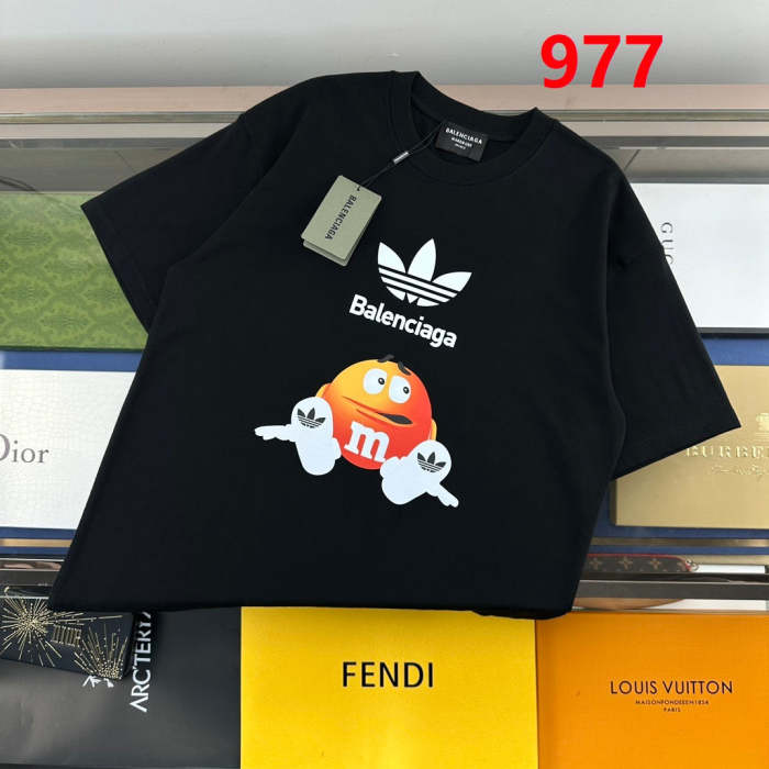 Fashion cotton T shirt for men and women, CL25-976-977