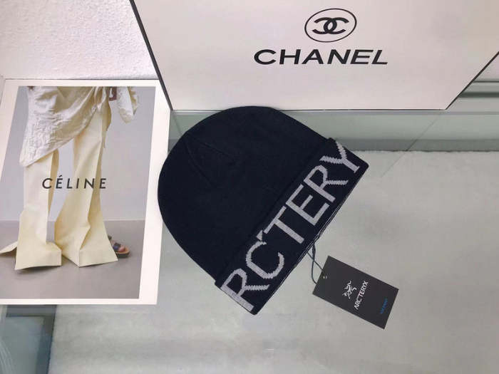 cashmere cotton hat ,no box. HX25-400-407