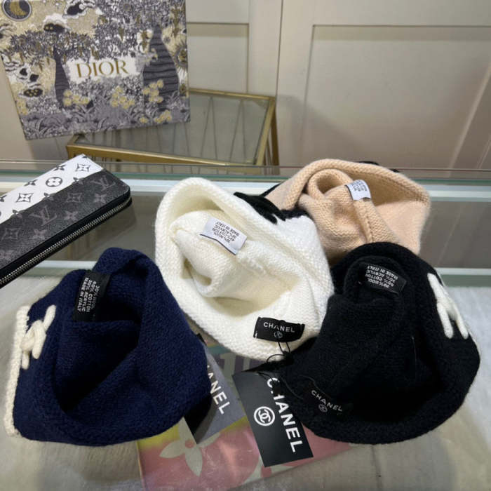 cashmere cotton hat ,no box. HX25-392-395