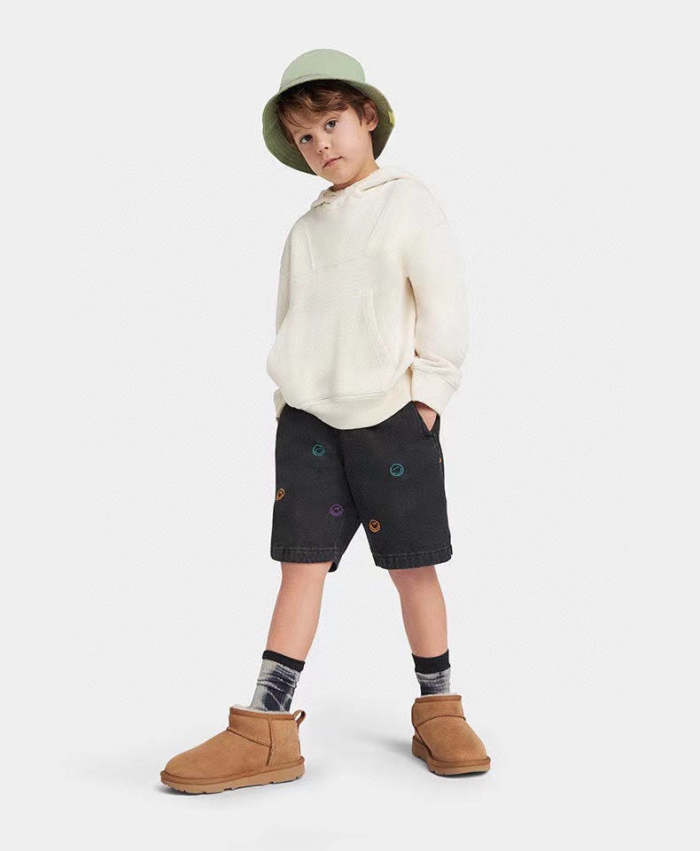 Adult  kids family flat snow boots shoes, wih box, size 25-44, SS40-2-4