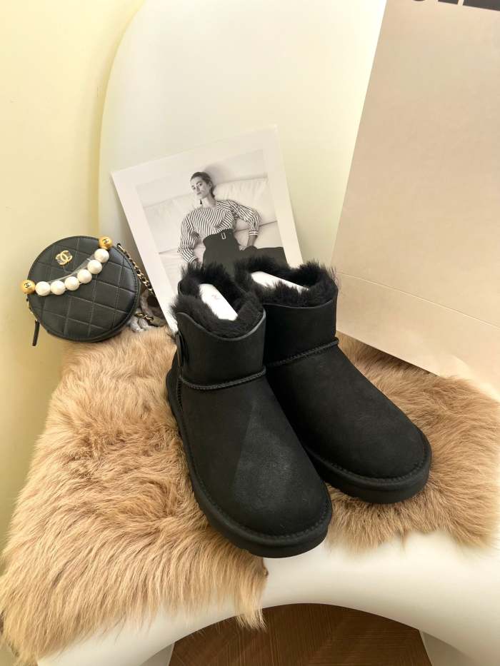 Women flat snow boots shoes, wih box, size 35-41, SS50-1395-1400