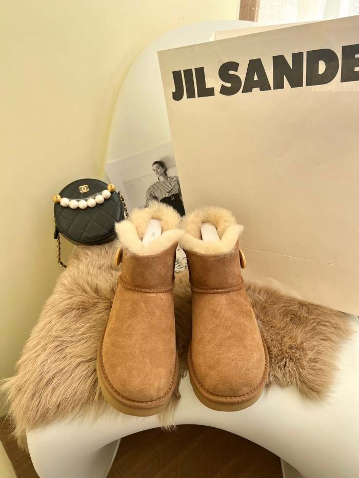 Women flat snow boots shoes, wih box, size 35-41, SS50-1395-1400