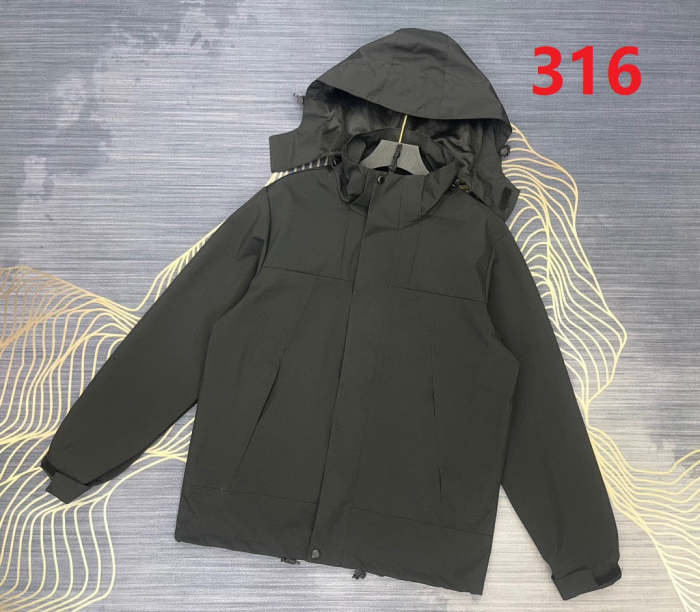 Men's and women's autumn and winter double waterproof jacket clothes,CL68-316