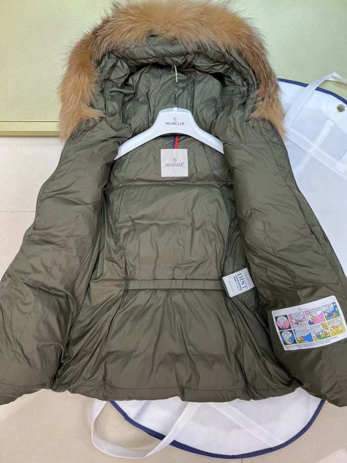 Women's winter thick white duck down jacket coat, CL158-69