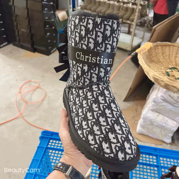 Women flat snow boots  shoes, size 35-42, SS60-2261