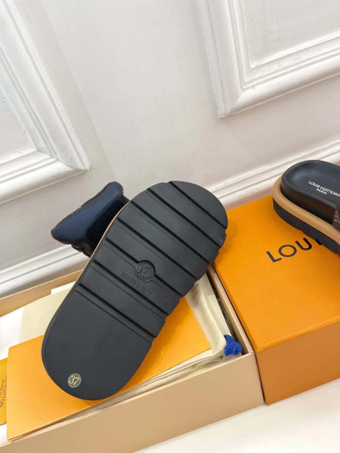 Women men flat slipper shoes, size 35-45, SS60-2262