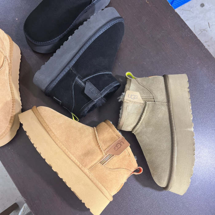 Women flat snow boots shoes, size 35-43, SS70-1808-1810