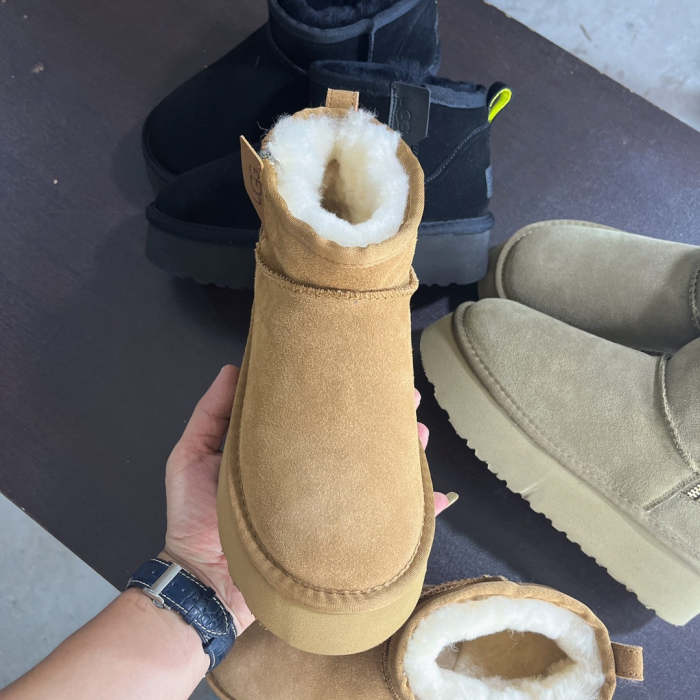 Women flat snow boots shoes, size 35-43, SS70-1808-1810