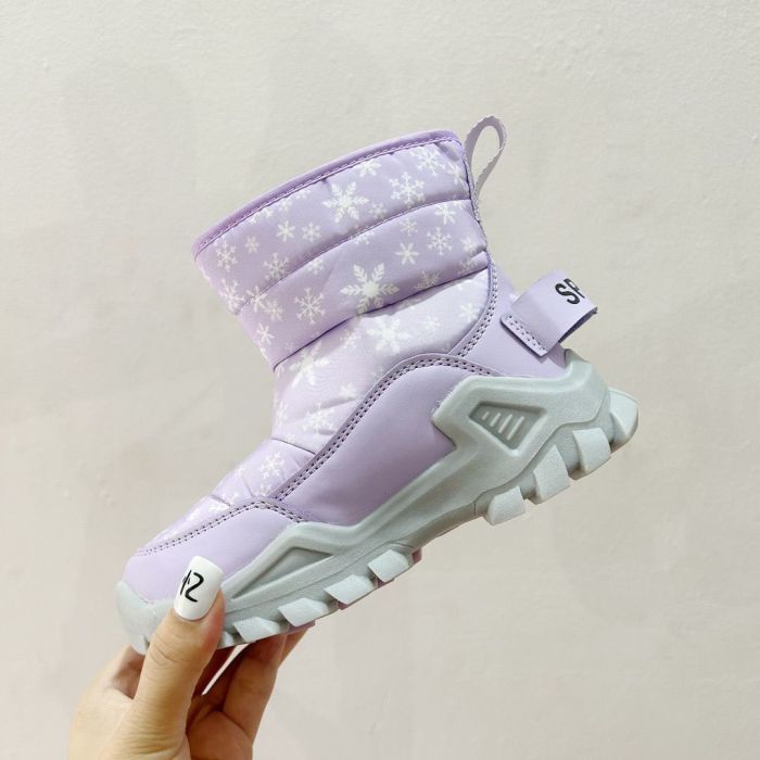 Kid's non-slip down cotton snow boots outdoor sports shoes, size 28-37, SS70-1828-1831