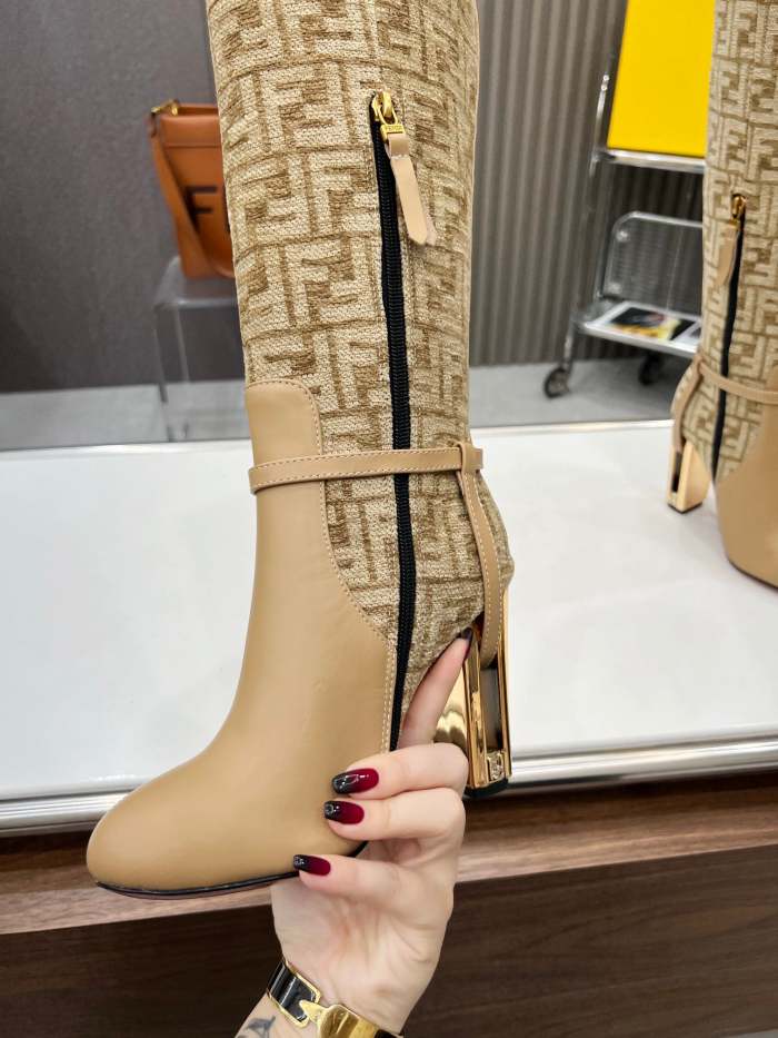 Women heel boot shoes , Heel 10cm, size 35-43, SS150-97