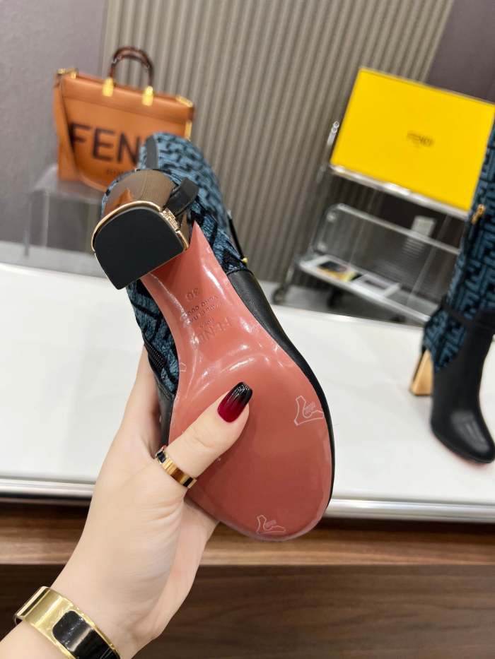 Women heel boot shoes , Heel 10cm, size 35-43, SS150-95