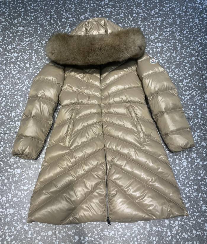 Women's winter thick white duck down jacket coat, CL200-32