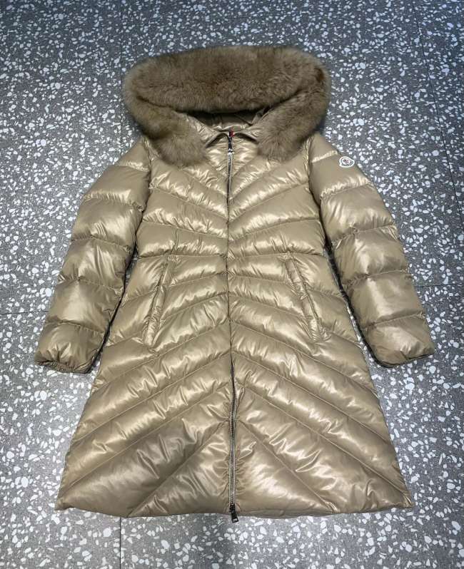 Women's winter thick white duck down jacket coat, CL200-32