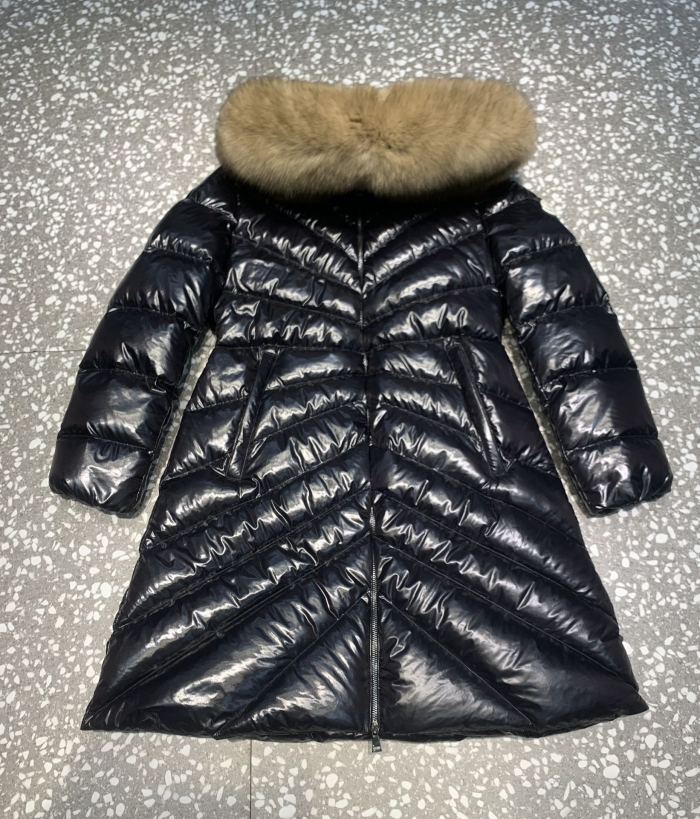 Women's winter thick white duck down jacket coat, CL200-31
