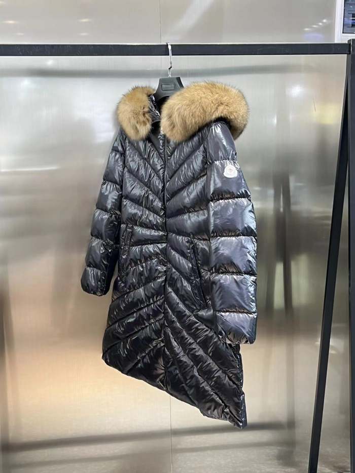 Women's winter thick white duck down jacket coat, CL200-31