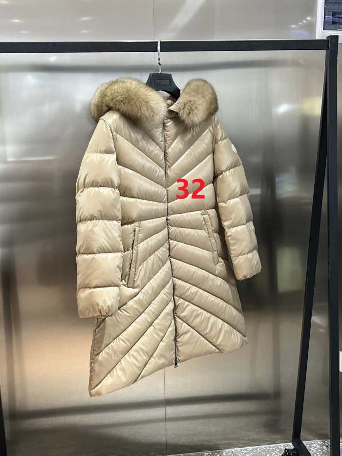 Women's winter thick white duck down jacket coat, CL200-32