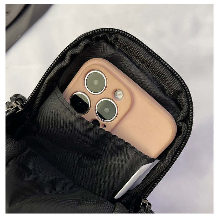 Canvas bag Mobile phone bag，size 19x11.5x3.5,B15-28-33
