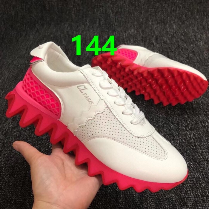 Women men Red sole Shark sneakers shoes , with box,size 35-46, SS150-141-149