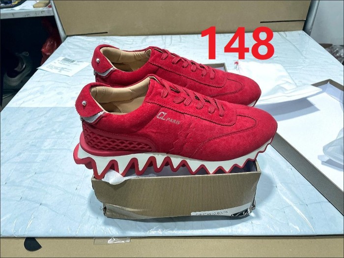 Women men Red sole Shark sneakers shoes , with box,size 35-46, SS150-141-149