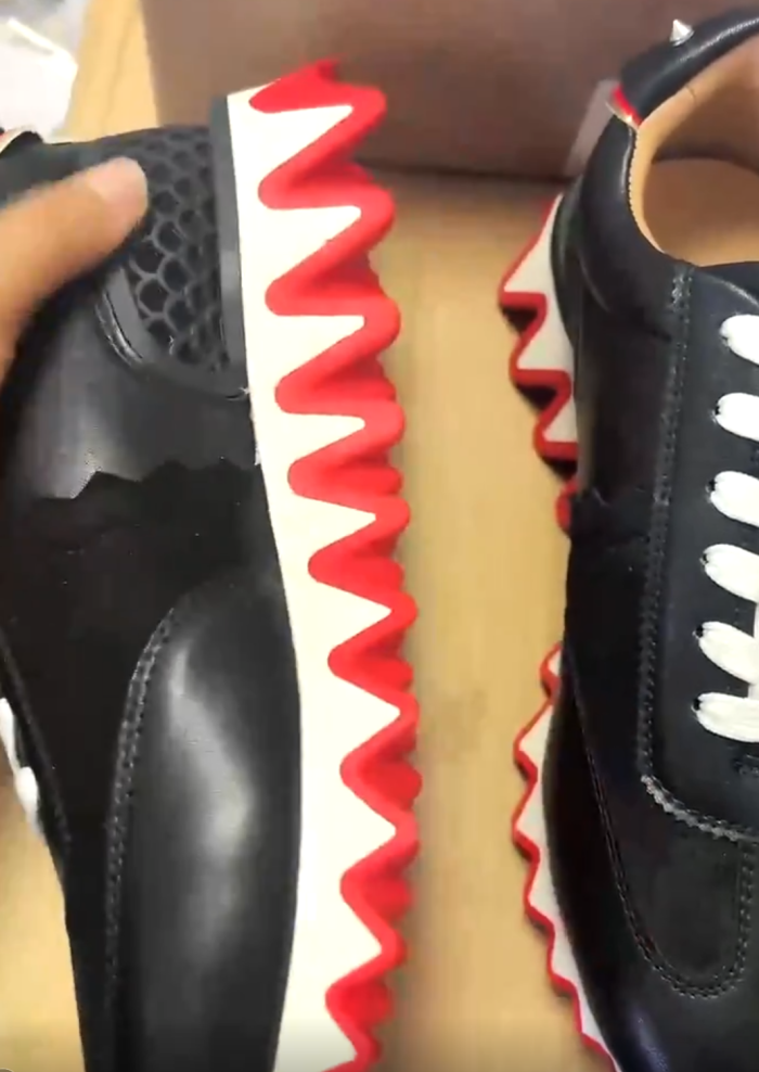 Women men Red sole Shark sneakers shoes , with box,size 35-46, SS150-141-149