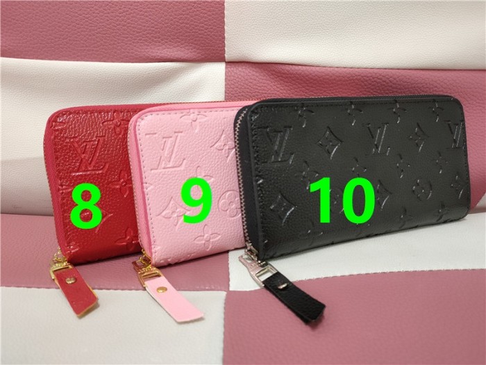 Split leather wallet purse , size 21-10cm,  B17-8-10