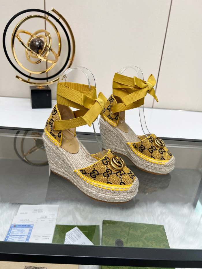 Women Thick-bottomed straw fisherman slipsole sandals shoes, size 35-42, SS98-445