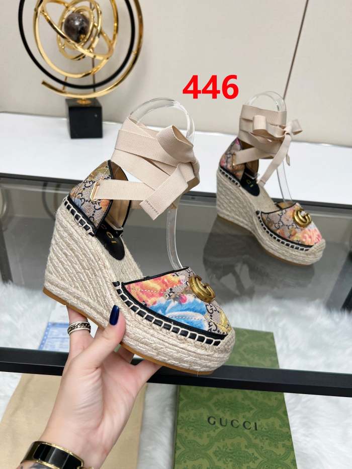 Women Thick-bottomed straw fisherman slipsole sandals shoes, size 35-42, SS98-446