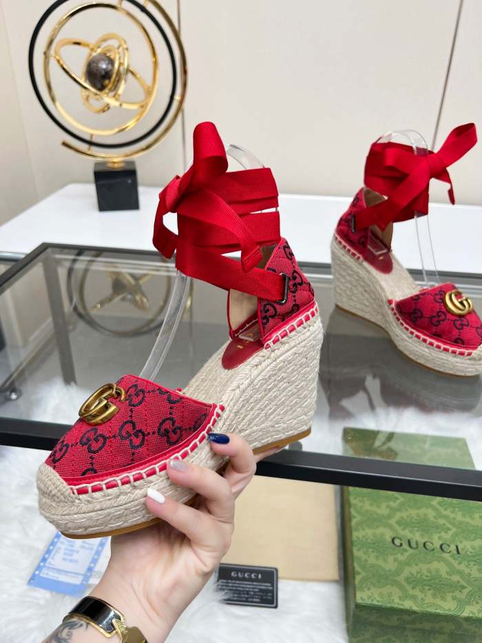 Women Thick-bottomed straw fisherman slipsole sandals shoes, size 35-42, SS98-448