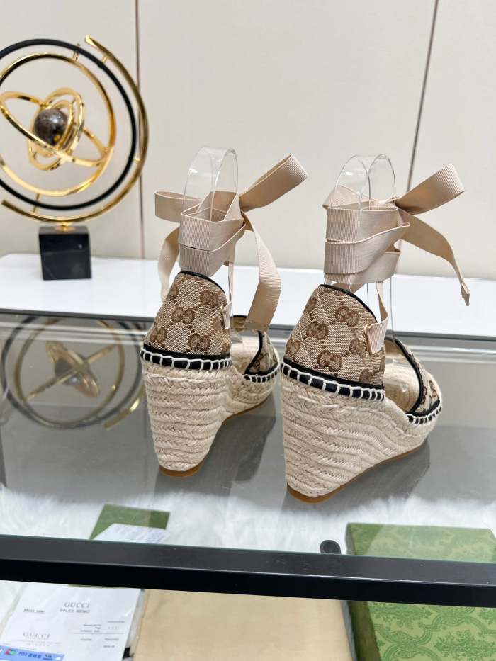 Women Thick-bottomed straw fisherman slipsole sandals shoes, size 35-42, SS98-441