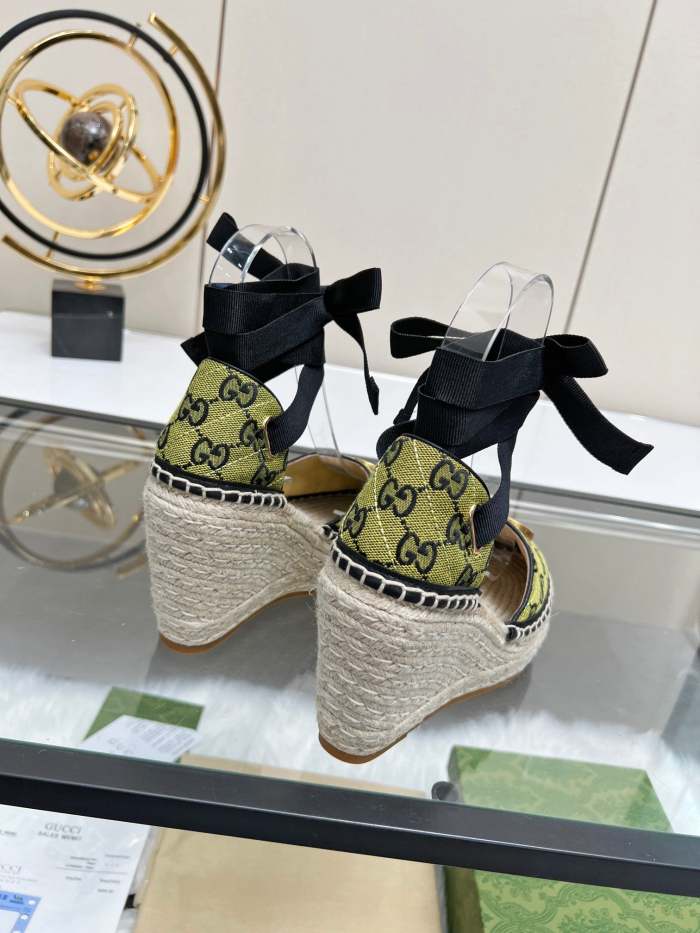 Women Thick-bottomed straw fisherman slipsole sandals shoes, size 35-42, SS98-447